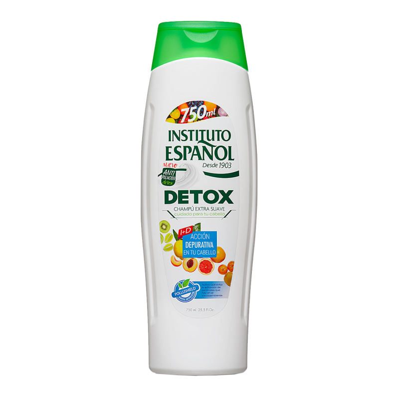 شامپو بدن اسپانول مدل Detox حجم 500 میلی لیتر