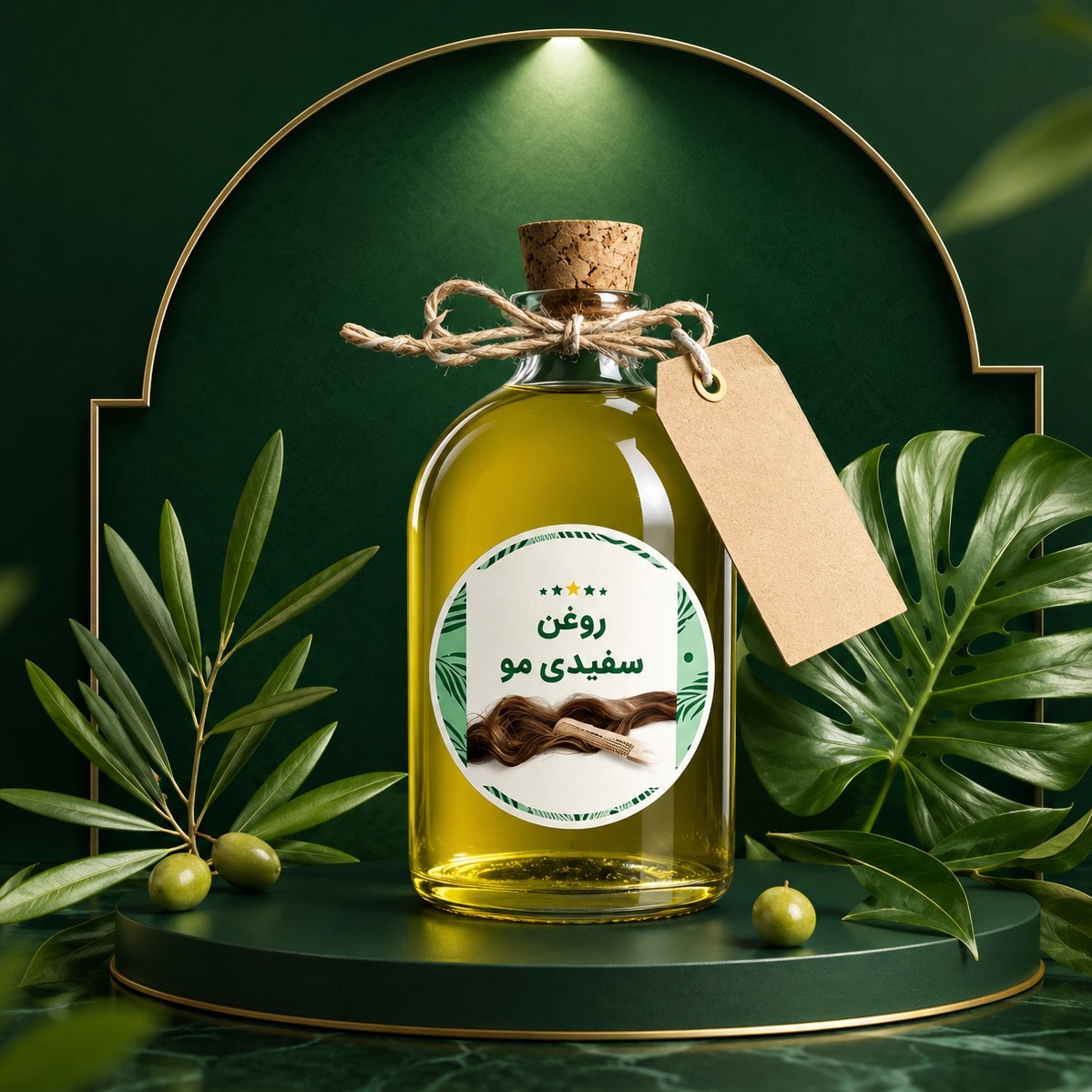 روغن رفع سفیدی مو اعلا جدید