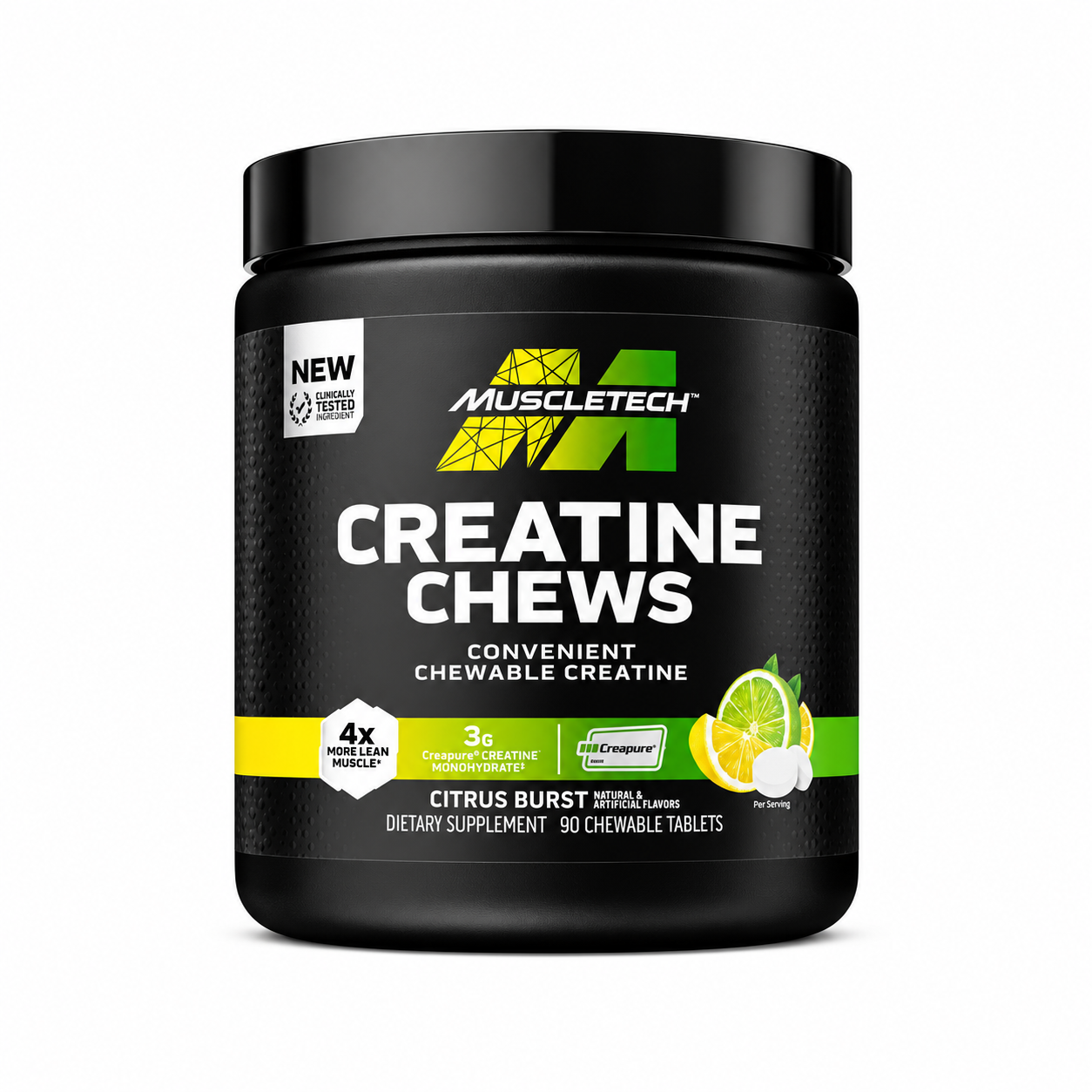 کراتین جویدنی ماسل تک 90 عدد | MuscleTech Creatine Chewsجدید