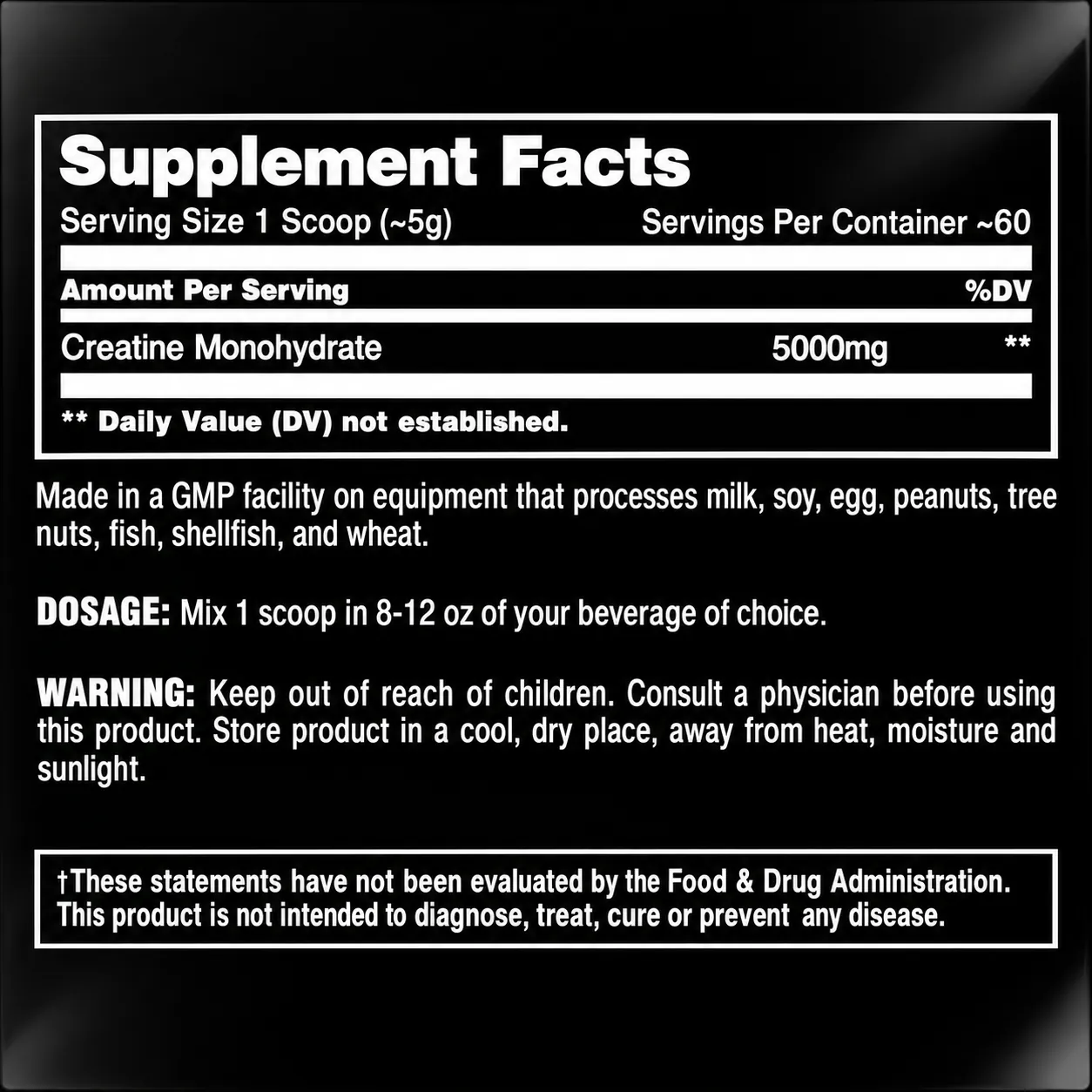 کراتین مونوهیدرات 100% پیور انیمال | Pure Animal Creatine Monohydrateجدید