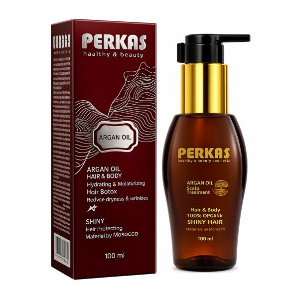 روغن آرگان مراکشی پرکاس حجم 100 میلی لیتر