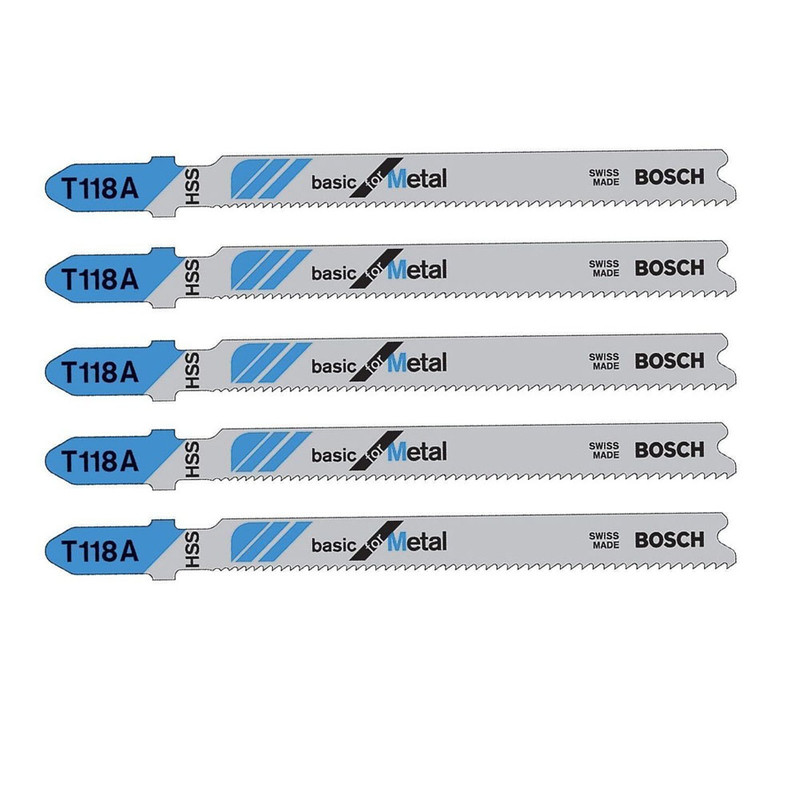 مجموعه 5 عددی تیغه عمودبر بوش مدل T118A کد 2608631013جدید