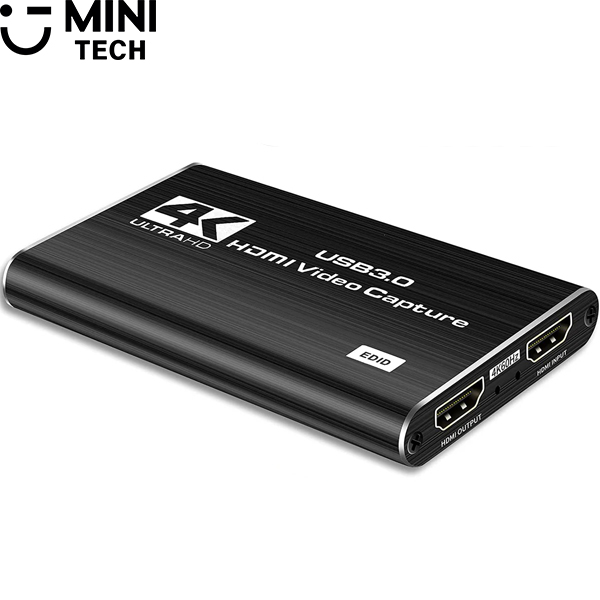 کپچر USB3.0 به HDMI 4K + LOOP مینی تک