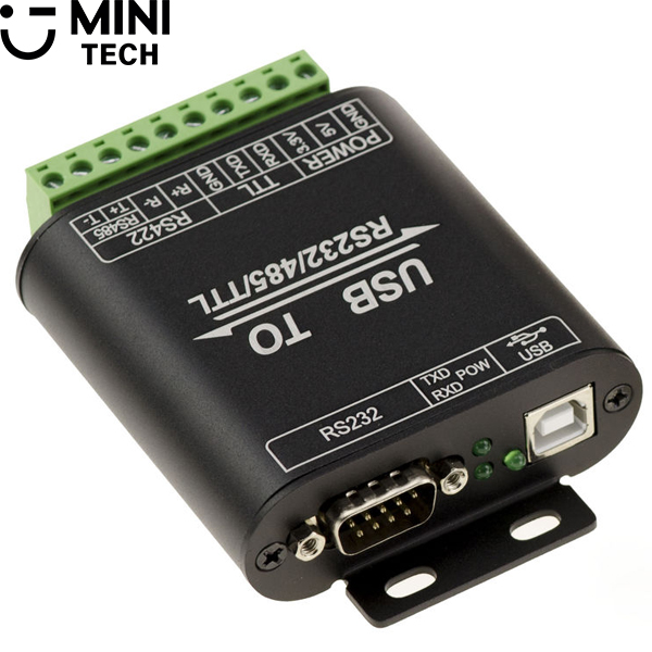 تبدیل صنعتی USB به RS232 / RS485 / RS422 / TTL مینی تکجدید