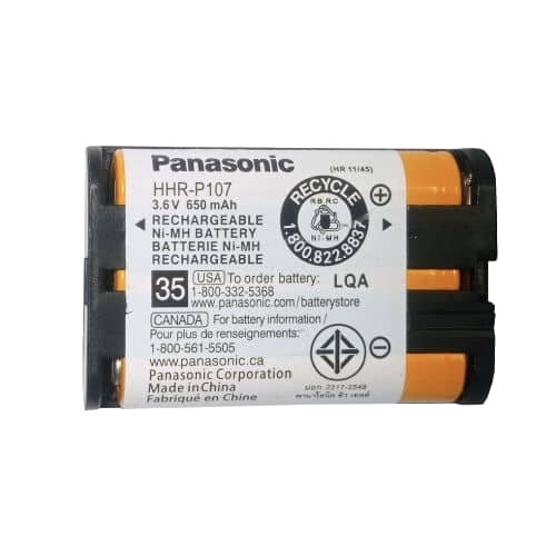 باتری شارژی P107 پاناسونیک 750 میلیآمپر اصلیجدید