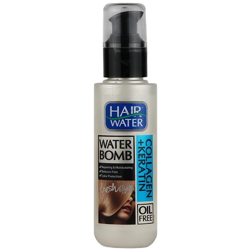 کرم آبرسان مو سر مدل Hair Water حاوی کلاژن و کراتین 100 میل برند کامان