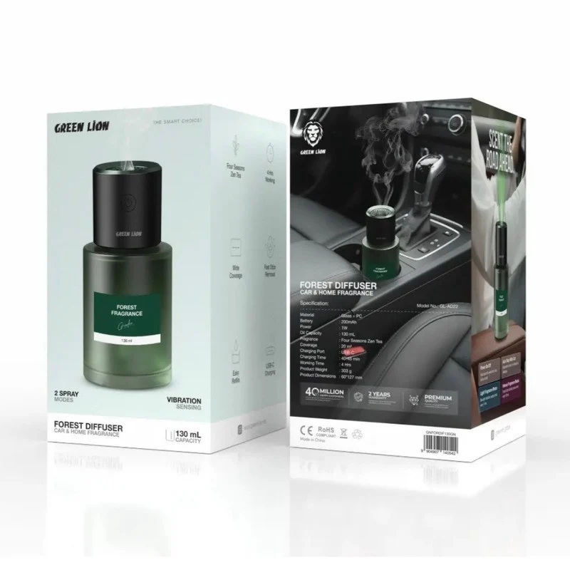 خوشبوکننده کننده گرین لاین Green Lion Forest Diffuser 130 mL