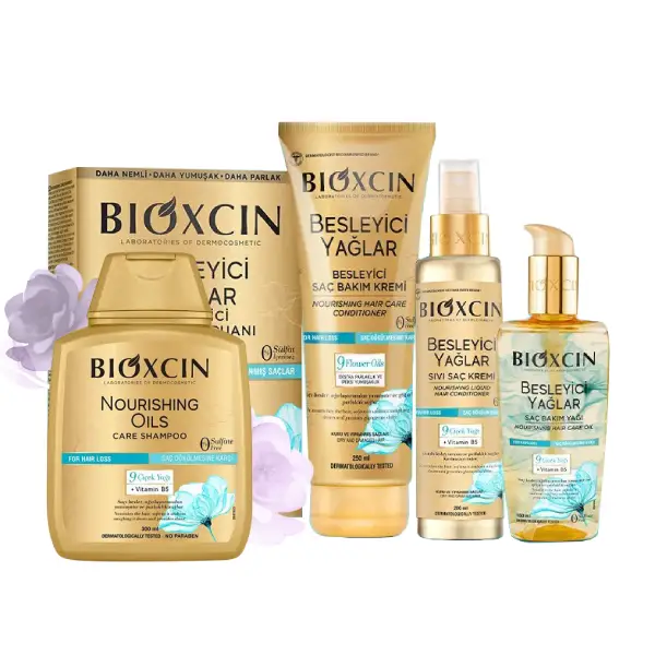 ست کامل مراقبت و تغذیه مو بایوکسینBIOXCIN Nourishing Oilsجدید