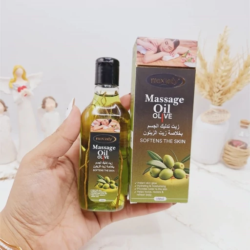 روغن ماساژ مکس لیدی رایحه زیتون مدل 1جدید