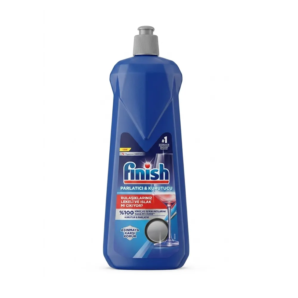 مایع جلادهنده و خشککننده ماشین ظرفشویی فینیش مدل Finish Parlatıcı & Kurutucu حجم 800 میلی لیتر