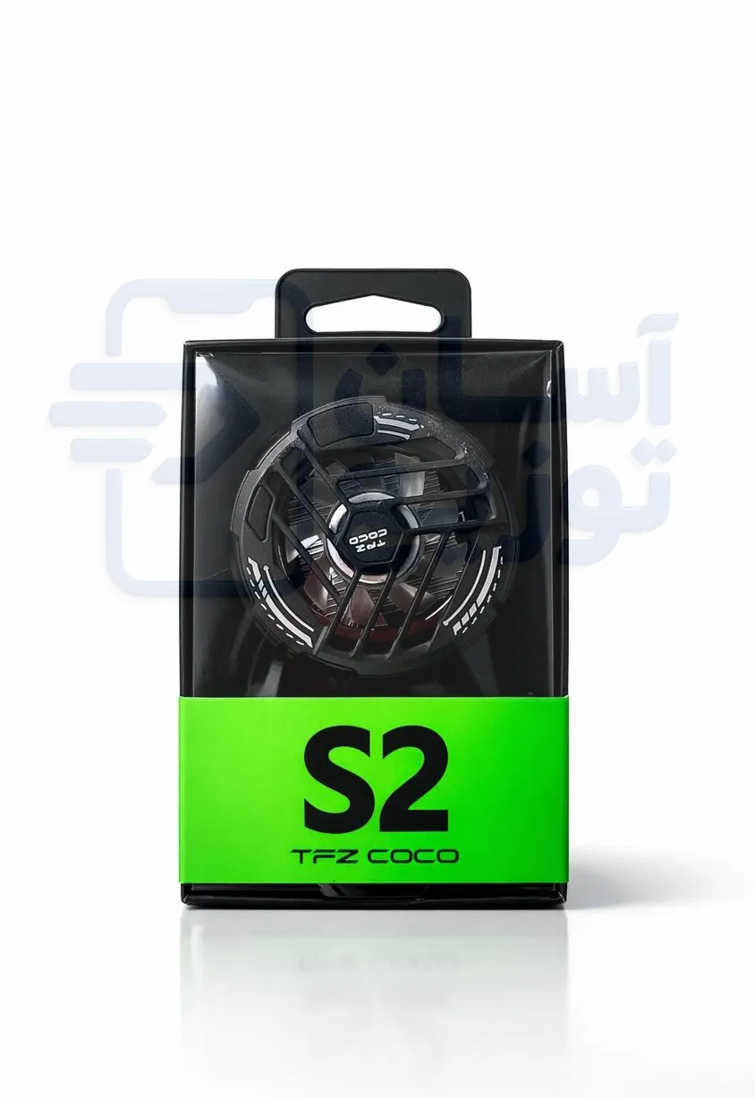 فن خنک کننده گوشی موبایل mobil phone cooling fan TFZ COCO مدل S2 مناسب برای گوشی های گیمینگ