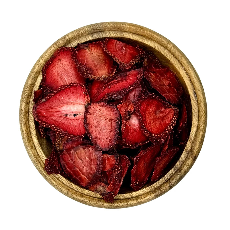 میوه خشک توت فرنگی