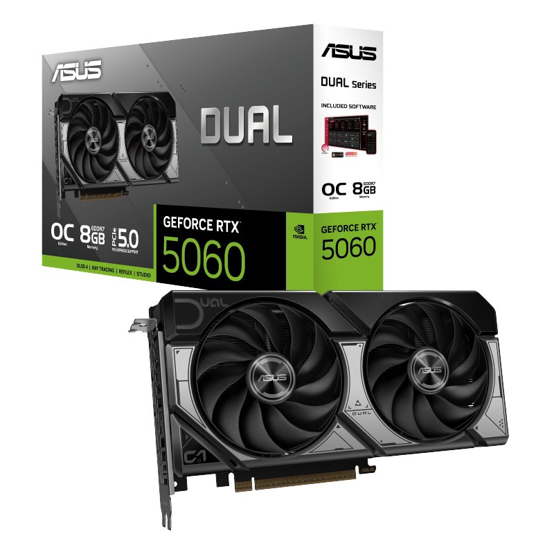 کارت گرافیک ایسوس DUAL RTX 5060 OC 8GB