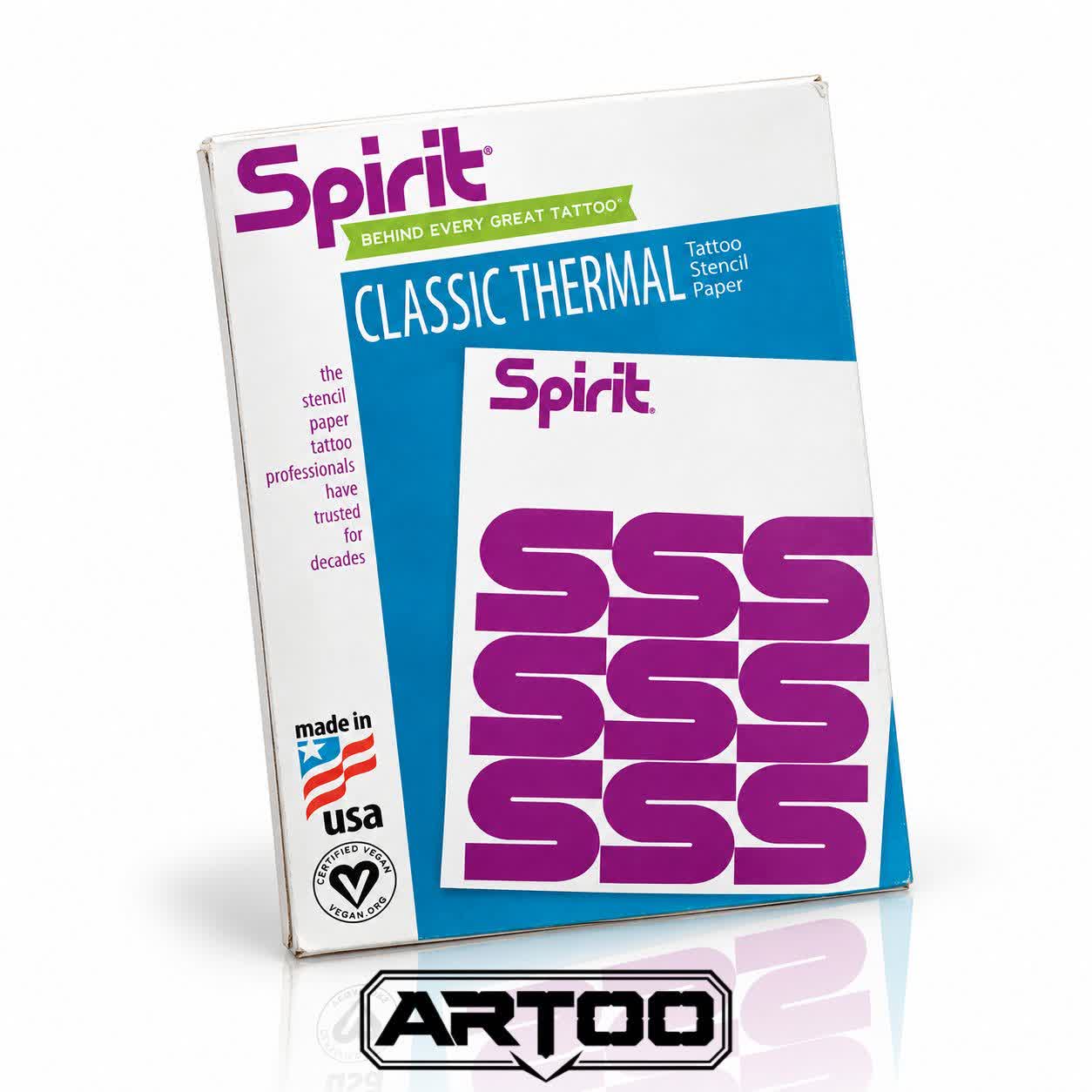 کاغذ استنسیل چهاربرگ اسپریت Spirit