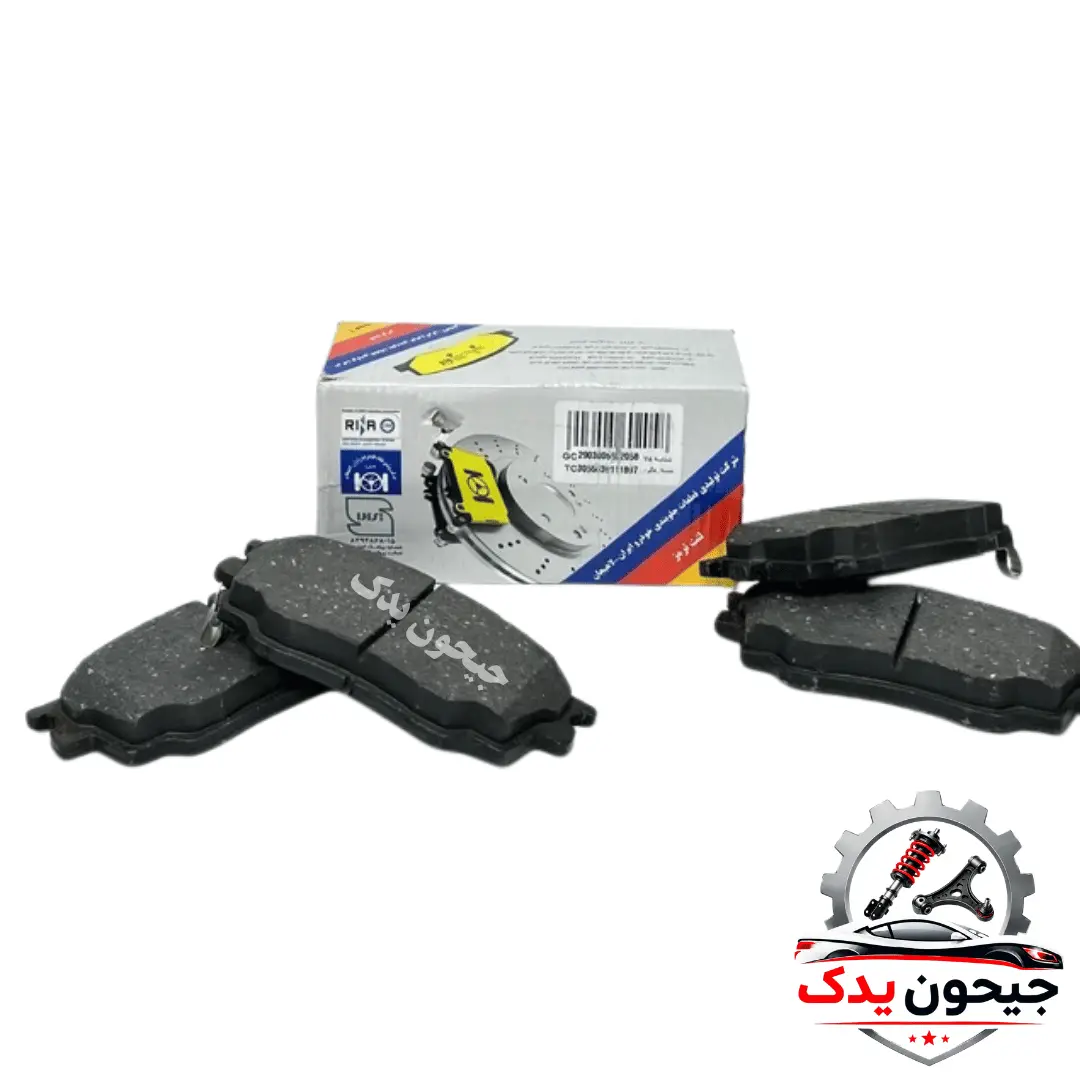 لنت ترمز عقب شاهین برند لاهیجان دست 4عددی