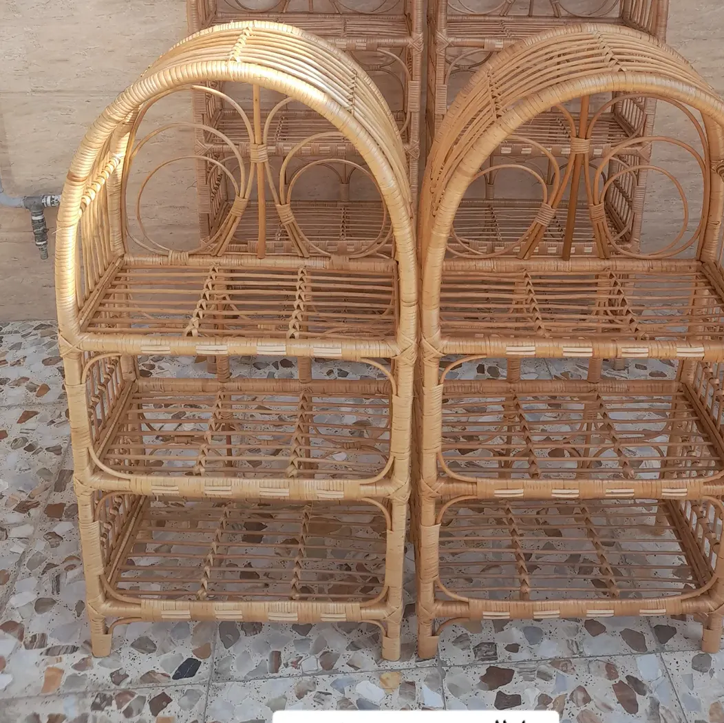 کتابخانه مرواربافی، جاکفشی حصیری استند گل