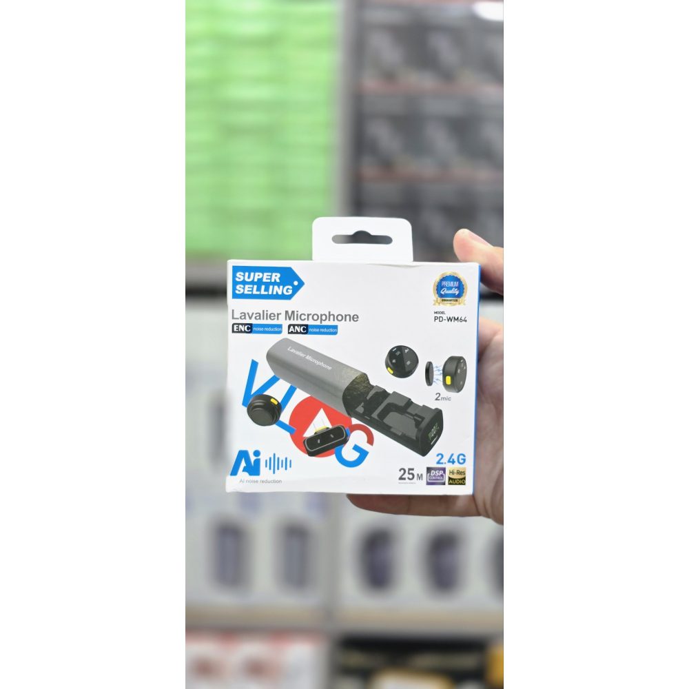 میکروفون یقه ای مدل PD -WM64جدید