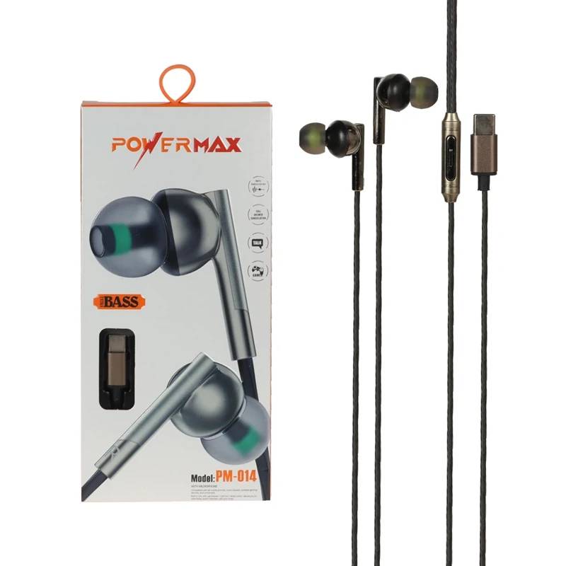 هندزفری سیمی POWERMAX مدل PM-014جدید