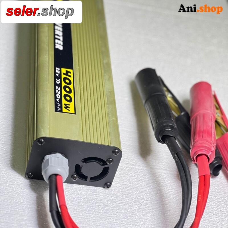 فروش ویژه مبدل برق خودرو (اینورتر) 12 به 220 ولت 4000w وات
