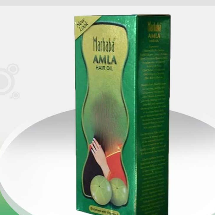 روغن تقویت کننده مو املا 100 میل مرحبا Marhaba