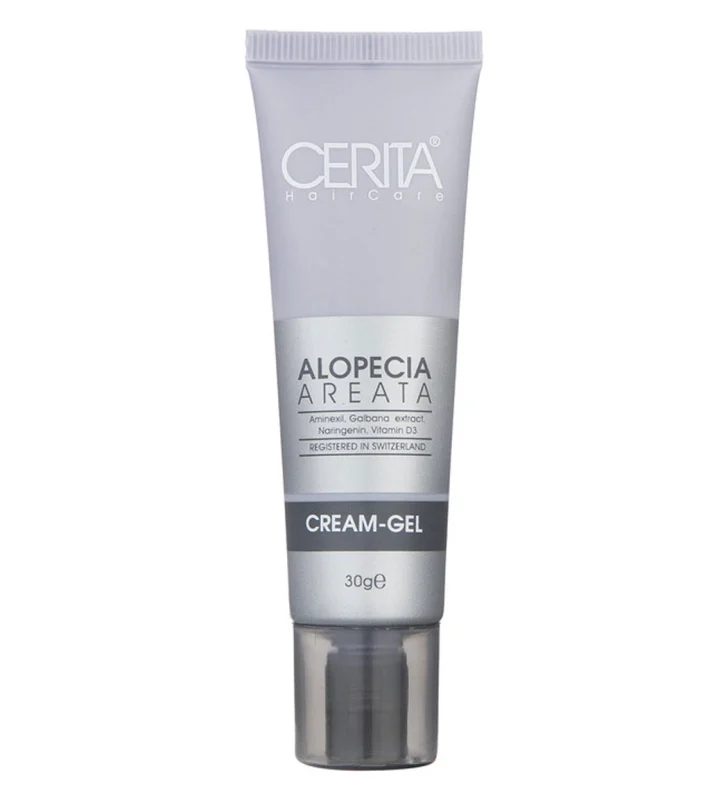 کرم ژل مو سریتا مدل Alopecia Areata مناسب موهای ریزش سکه ای حجم 30ml