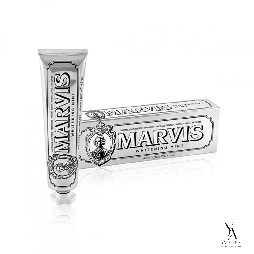 خمیردندان سفیدکننده مارویس MARVIS مدل Whitening Mint حجم 85 میل