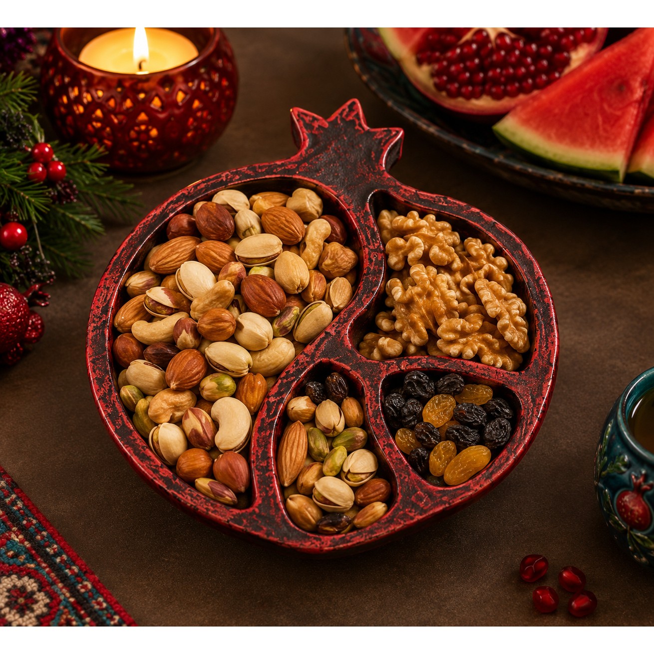 قالب طلقی اردو خوری انار، یلدایی