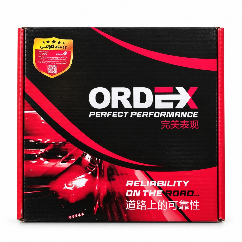 دیسک ترمز جلو برلیانس (سری 300) اردکس ORDEX واردکننده عظام کد 3186028جدید