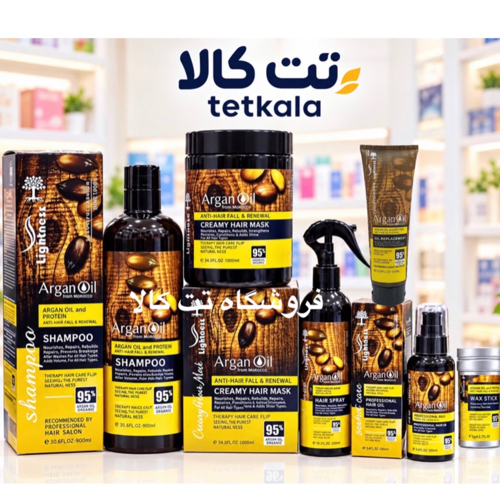 محصولات لایتنس ، ماسک ، شامپو ، وزگیر ، روغن ، دوفاز