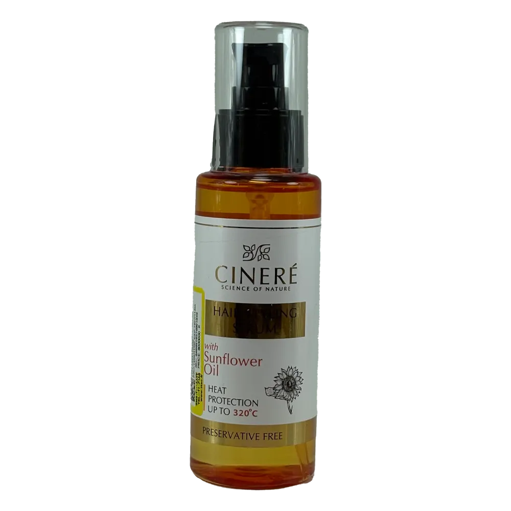 سرم حالت دهنده و نرمکننده مو سینره حاوی روغن آفتابگردان + افزایش درخشش و انعطافپذیری + حجم 100 ml