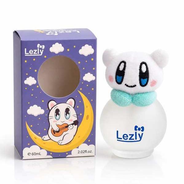 عطر کودک عروسکی لزلی Lezly مدل NO-09 موش سفید گیتاری حجم 60 میلی لیترجدید