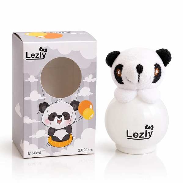 عطر کودک عروسکی لزلی Lezly مدل NO-06 پاندا سفید حجم 60 میلی لیترجدید