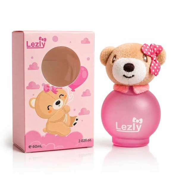 عطر کودک عروسکی لزلی Lezly مدل NO-04 خرس حجم 60 میلی لیترجدید