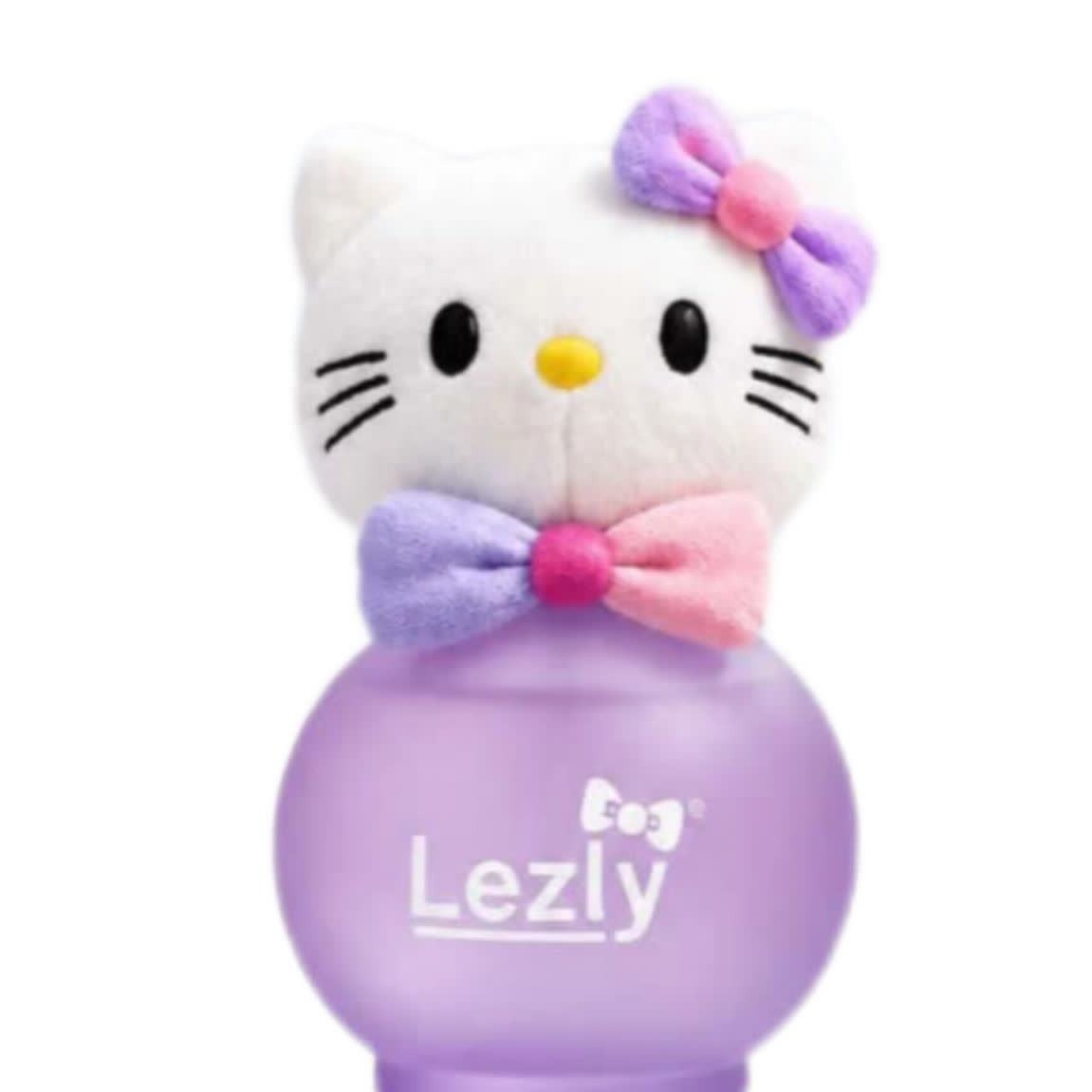 عطر کودک عروسکی لزلی Lezly مدل NO-22 کیتی بنفش حجم 60 میلی لیترجدید