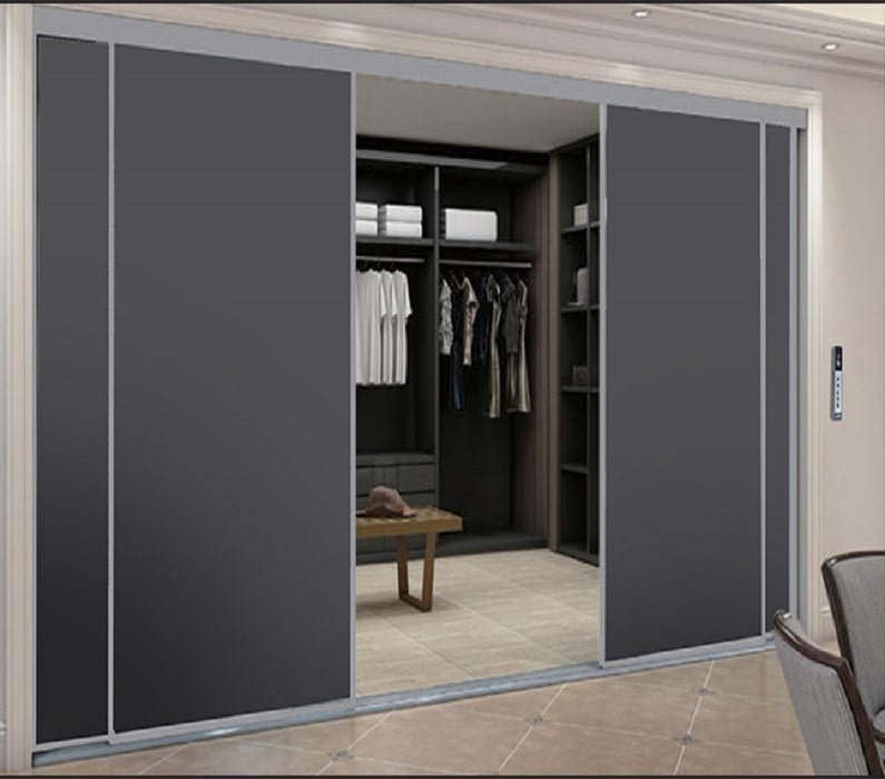 مکانیزم تاپ لاین ترکیبی برقی EW2 چهار درب ساختمانی با عرض حداکثر 480 فانتونی کد K091