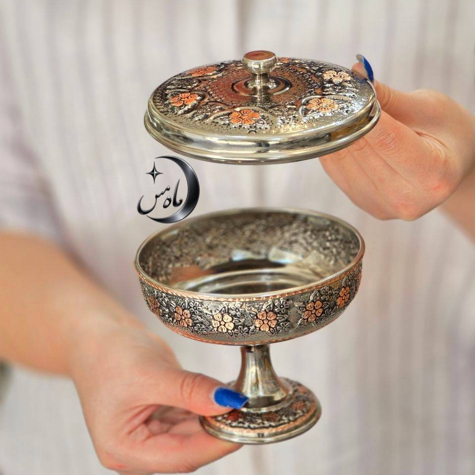 قندان مسی گلبرگ تک پایهجدید