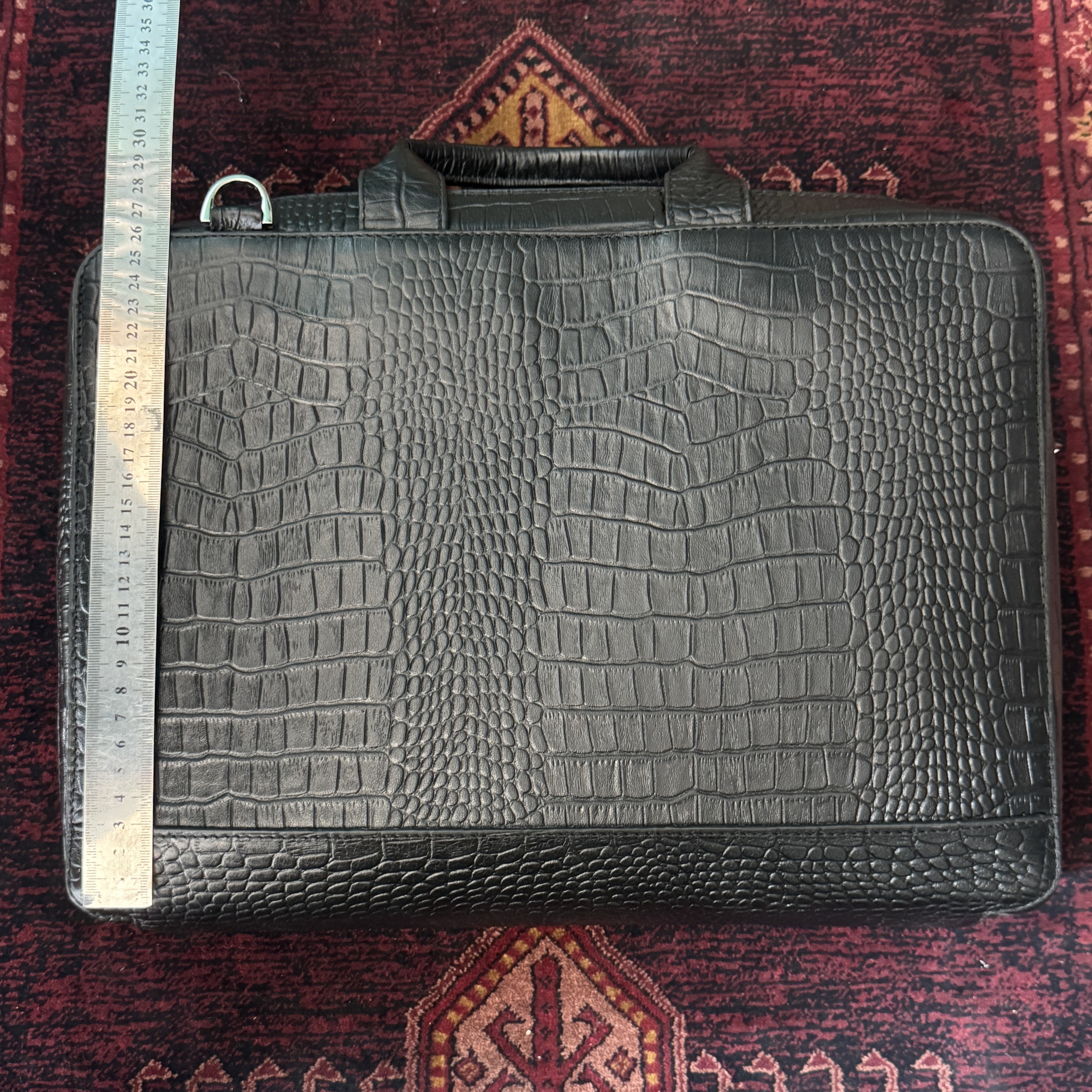 کیف اداری چرم طبیعی مدل کاوه
