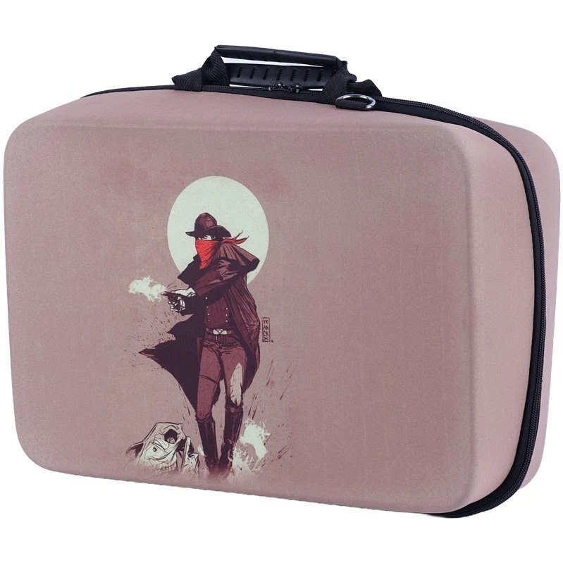 کیف کنسول بازی PS5 Slim طرح Red Dead Redemption کد 17 + نگهدارنده هدستجدید