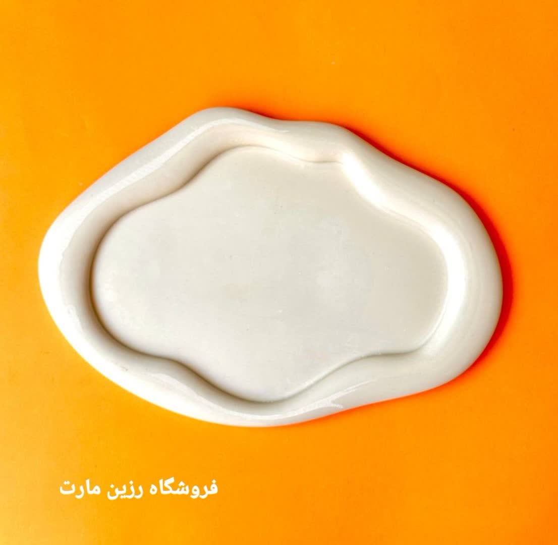 قالب طلقی سینی بیضی دفرمه بزرگ