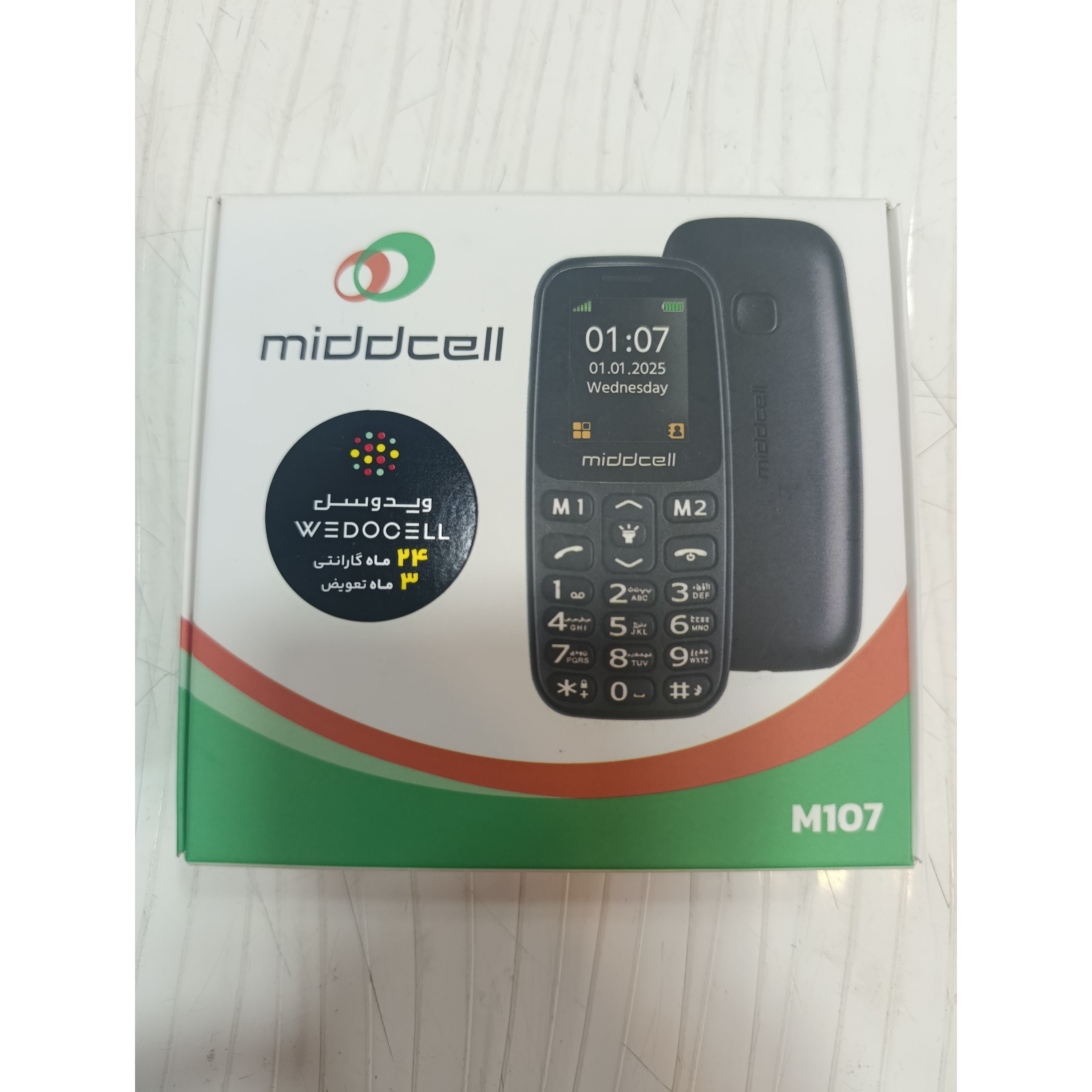 گوشی موبایل ویداسل M107جدید