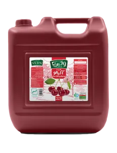 شربت آلبالو وجین وزن 6750 گرم (6.75 کیلوگرم)