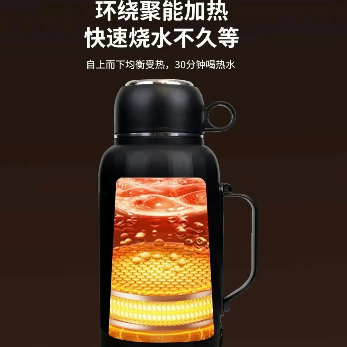 ماگ و فلاسک حرارتی هوشمند فندکی خودرو مدل RC-1380A Smart Car Heating Mugجدید