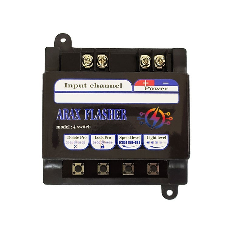فلاشر 2 کانال قابدار درجه یک flasher کد 16494 (اقساطی) wo