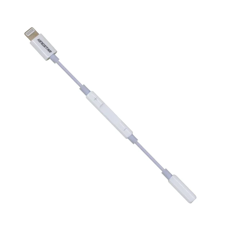 کابل تبدیل لایتنینگ به AUX کینگ استار مدل KAC69 طول 0.9 مترجدید