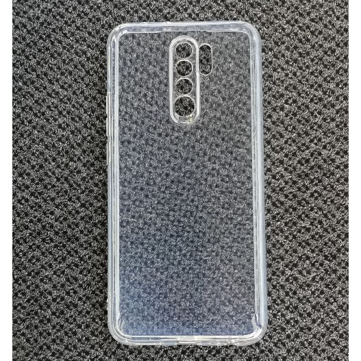 قاب ژله ای شفاف محافظ دوربین دار گوشی شیائومی Redmi 9 ساده