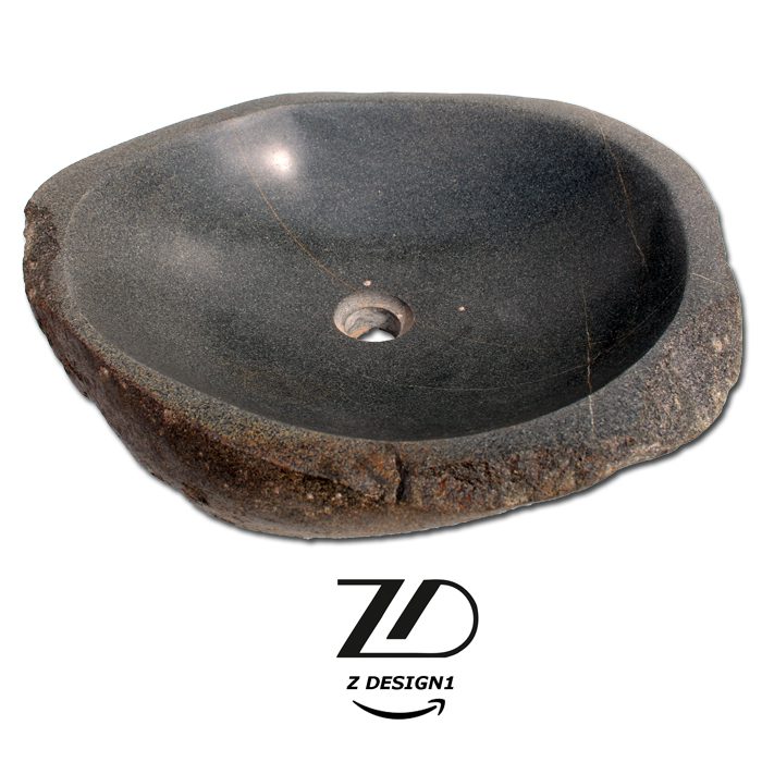 روشویی سنگی رودخانه ای کد40