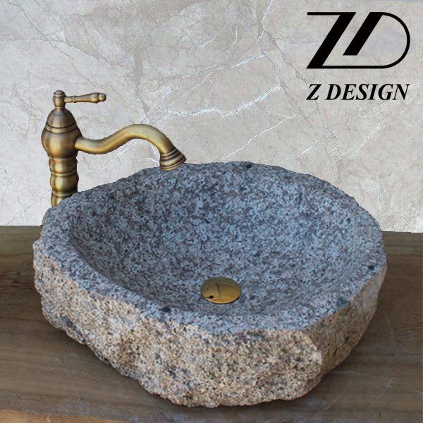 روشویی سنگی رودخانه ای کد 02
