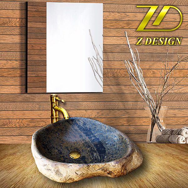 روشویی سنگی رودخانه ای کد 38