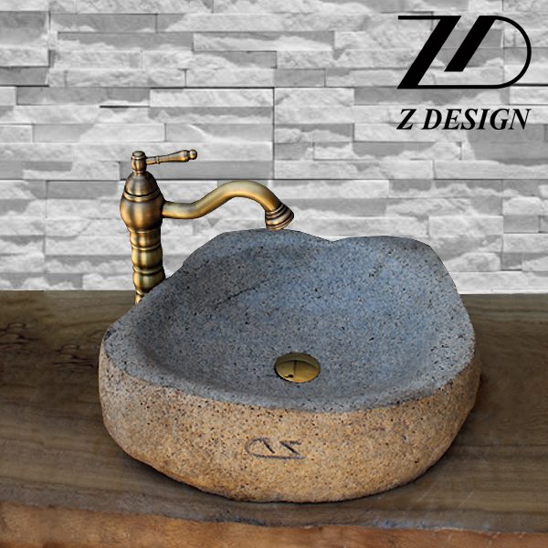 روشویی سنگی رودخانه ای کد 11