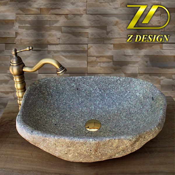 روشویی سنگی رودخانه ای کد 37